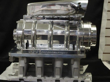 2019 Ford 351W 6-71 TUNNEL RAM Supercharger Kit- The Blower Shop 3 Lobe Hi Helix Billet  blower